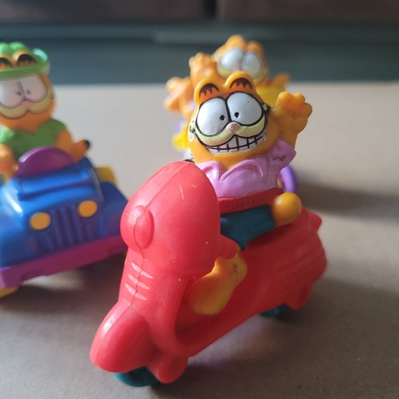 Garfield Cat Mcdonald Toy Vintage 1988 - Picture 3 of 6